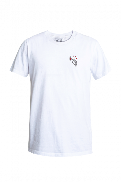 [JDS7070-M] John Doe T-Shirt Ride On White (M)