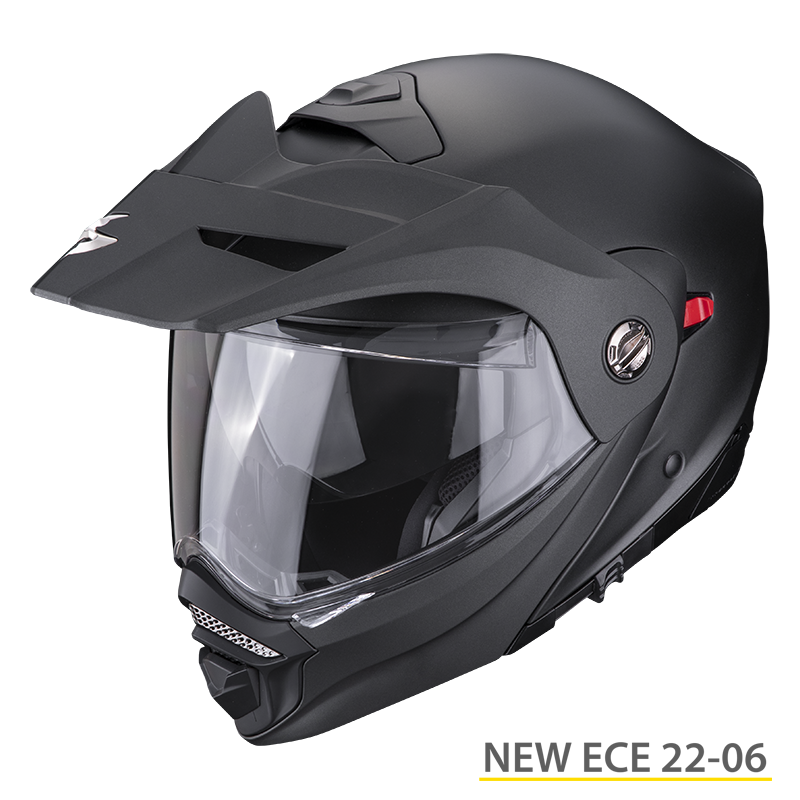 [89-100-285-02] Scorpion Adx-2 Solid Matt pearl black (XS)