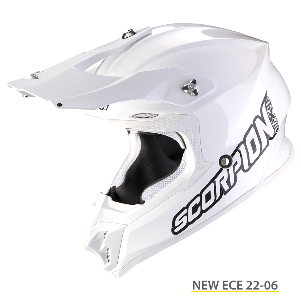 [146-100-05-02] Scorpion Vx-16 Evo Air Solid White-White (XS)