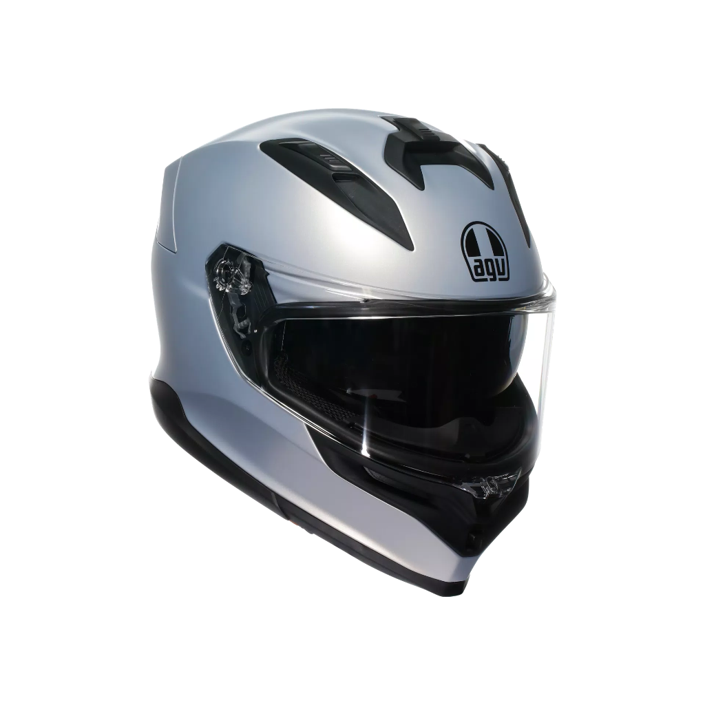 AGV K7 Mono Matt Prisma Silver