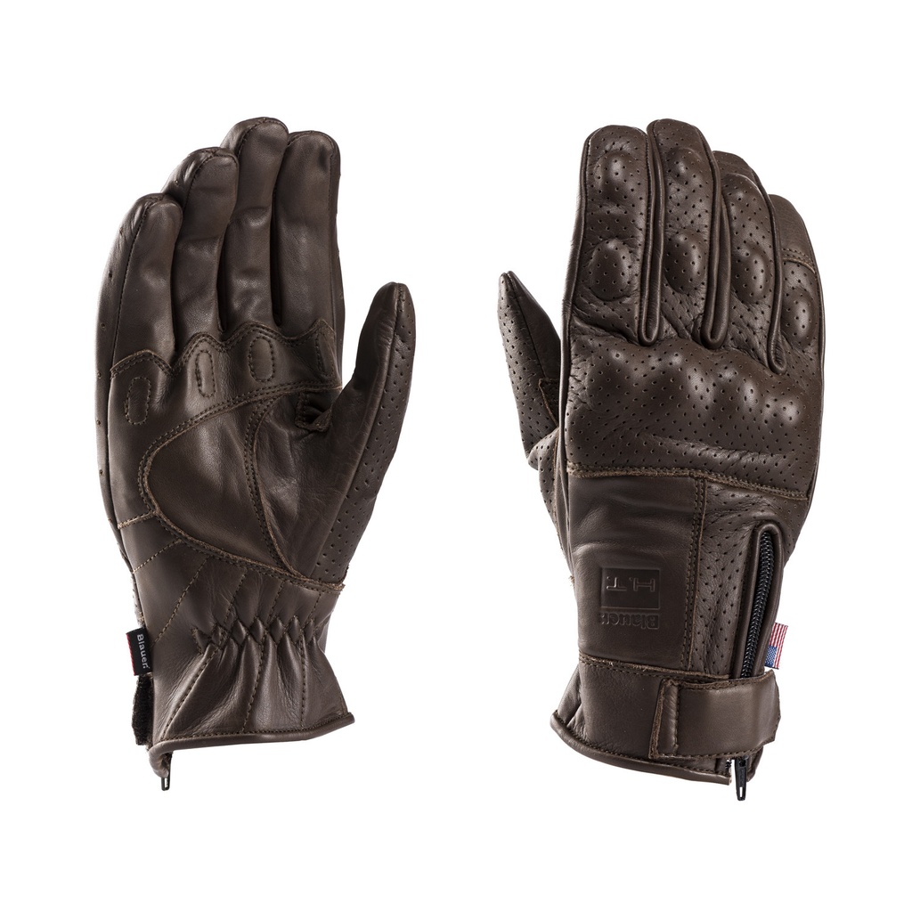GUANTES BLAUER COMBO MARRON