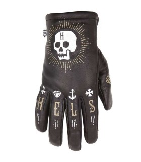 Guantes Helstons Grafic Skull Hiver Lady