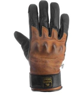 Guantes Helstons Glory Hiver marrón oscuro