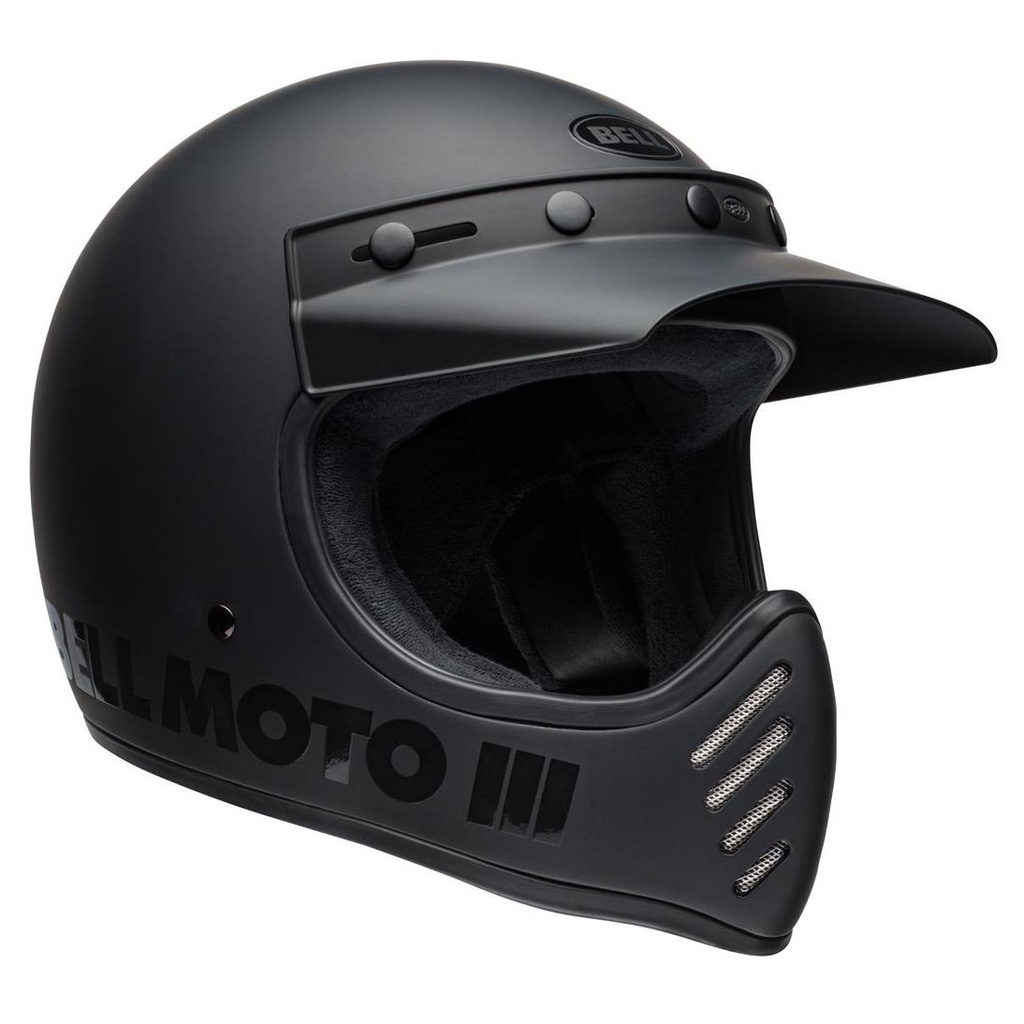 Bell MOTO-3 05 BLACKOUT 05 Matt Black