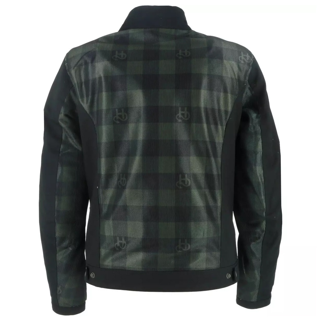 Helstons GENESIS AIR Man Canvas-Mesh black-green