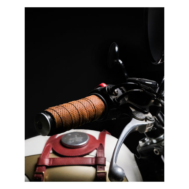 TRIP MACHINE GRIPS Tobacco Perforated