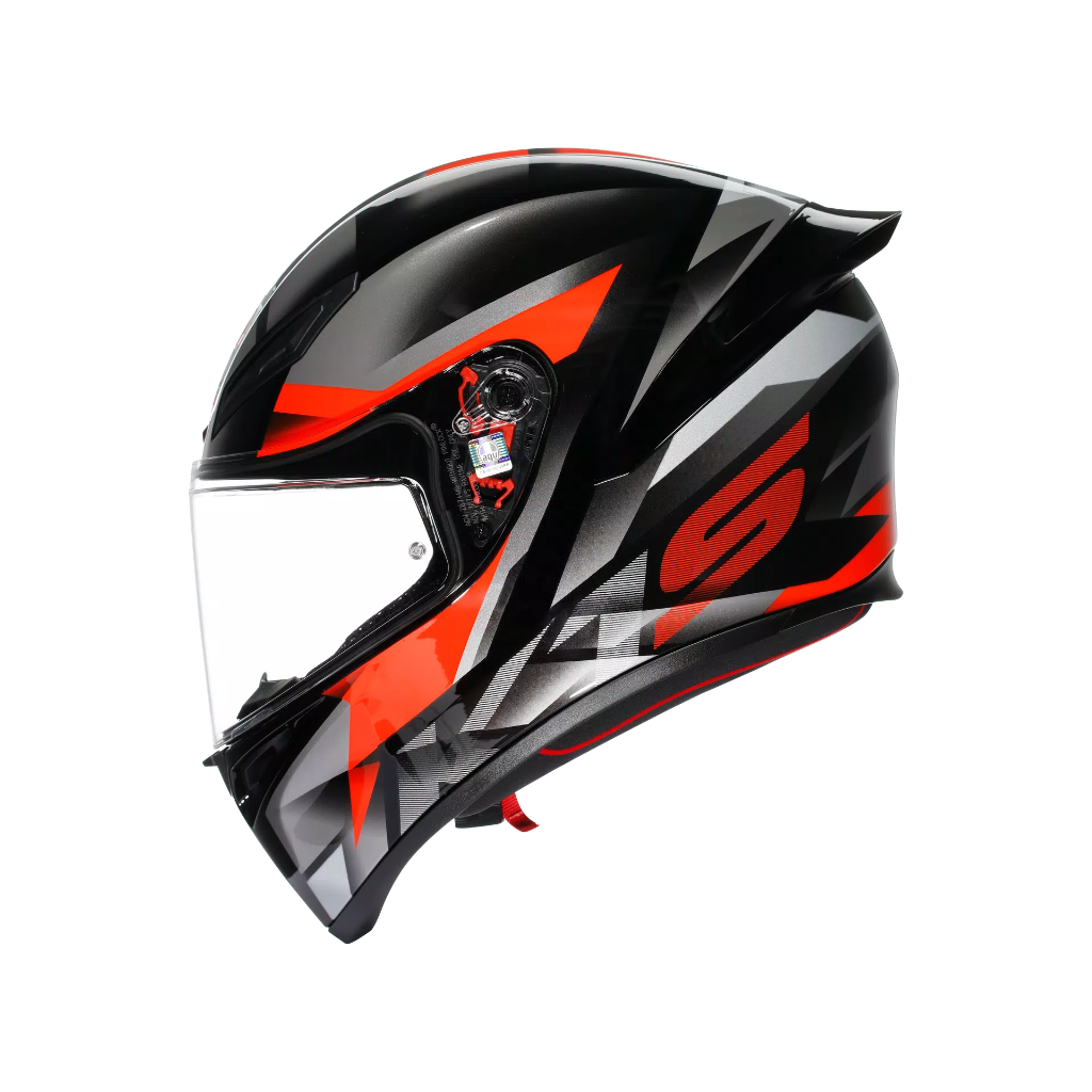 AGV K1 S Fastlap Black/Grey/Red