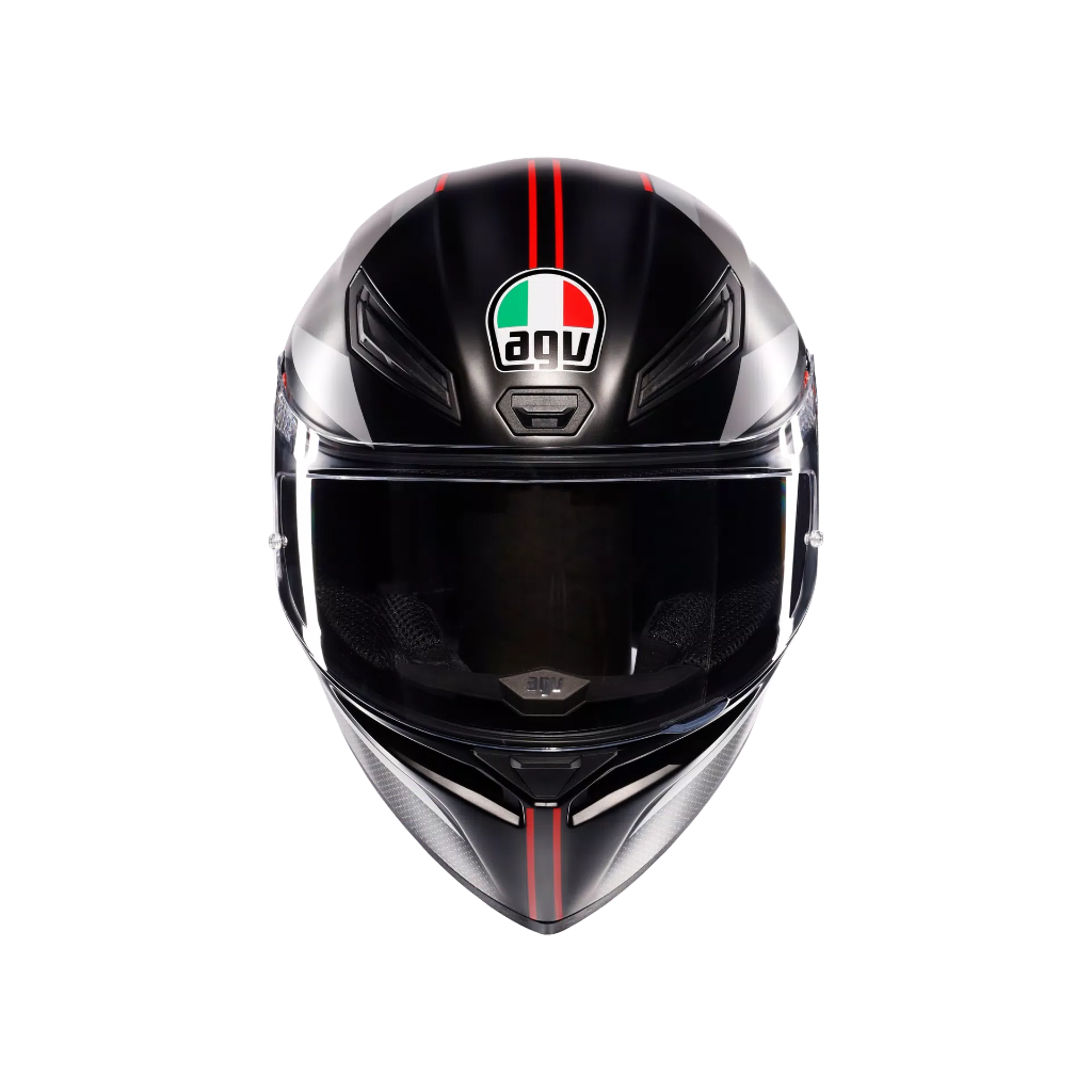 AGV K1 S Lap Matt Black/Grey/Red