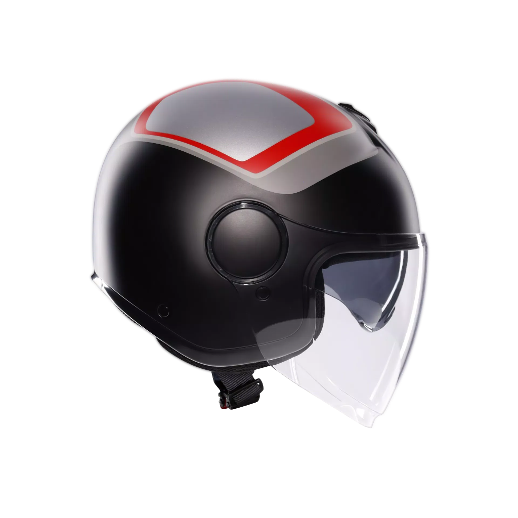 AGV ETERES Scaglieri Matt Grey/Red