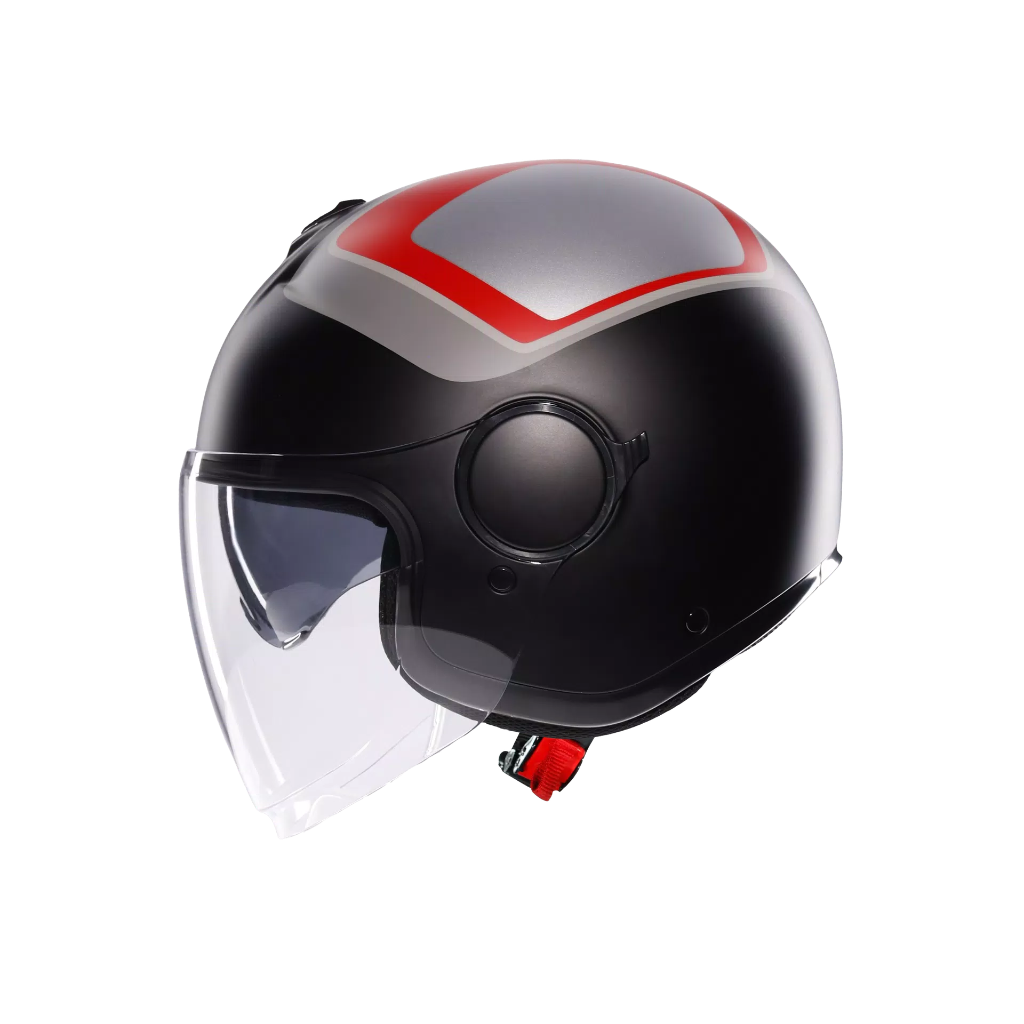 AGV ETERES Scaglieri Matt Grey/Red