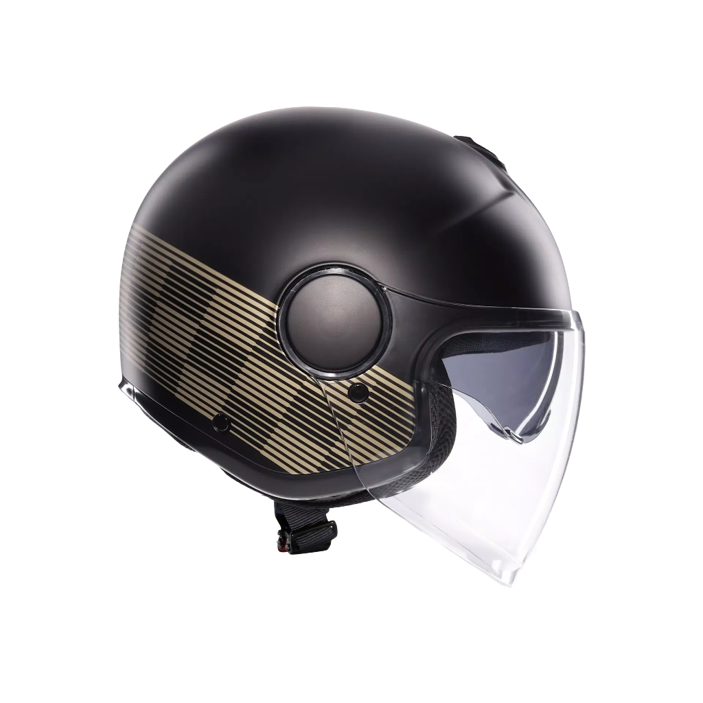 AGV ETERES Ponza Matt Black/Gold