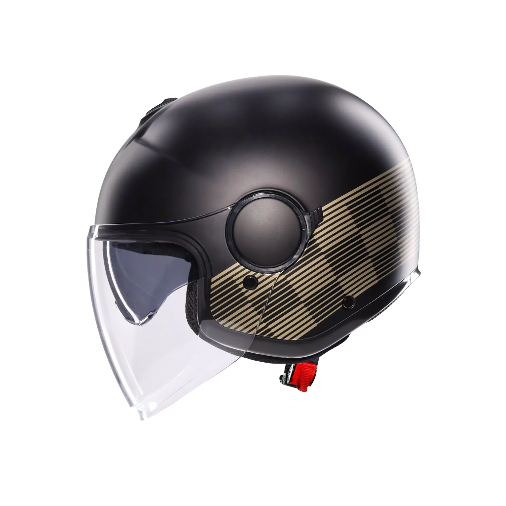 AGV ETERES Ponza Matt Black/Gold