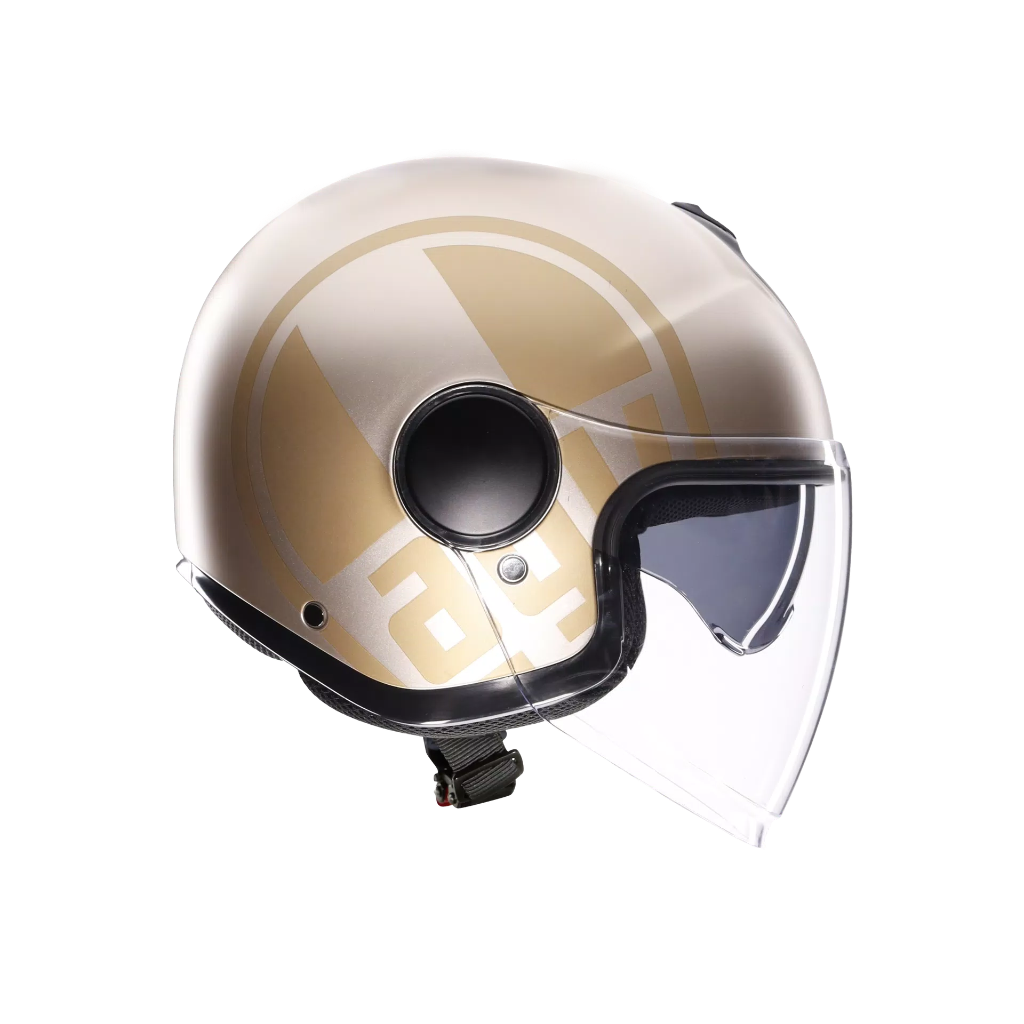 AGV ETERES Sirolo Matt White/Gold