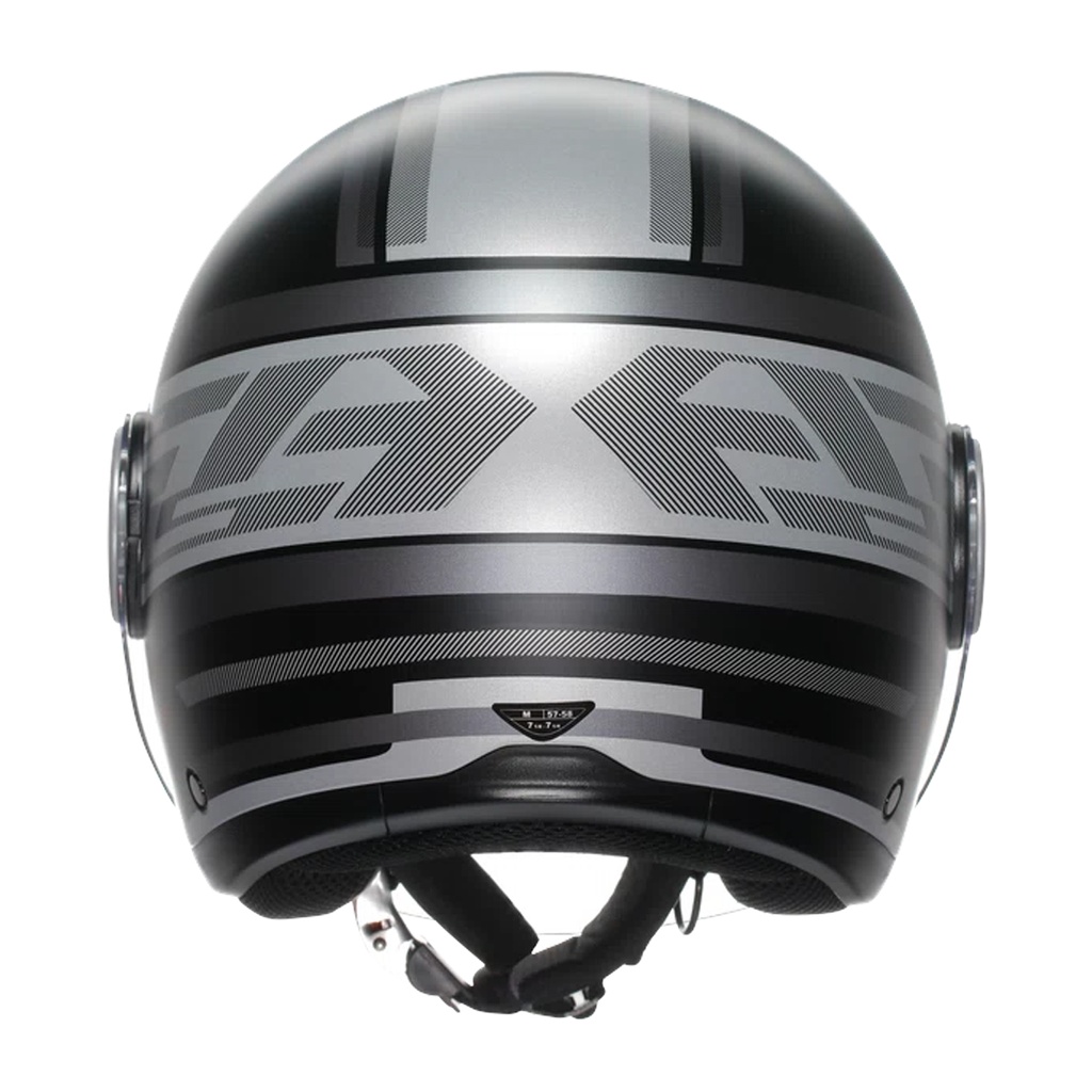AGV ETERES Mondello Matt Black/Grey