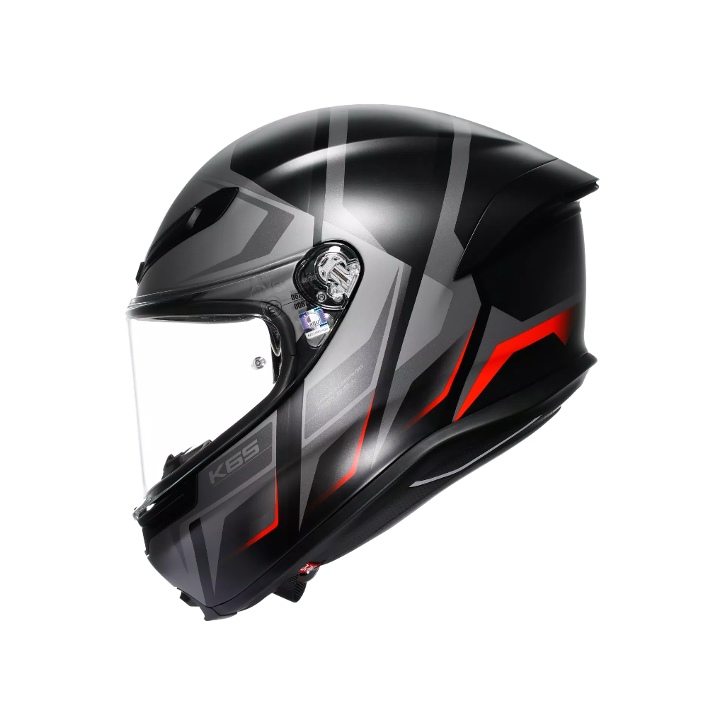 AGV K6 S Karve Matt Black/Grey/Red