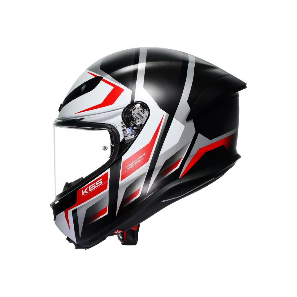 AGV K6 S Karve Matt Black/White/Red