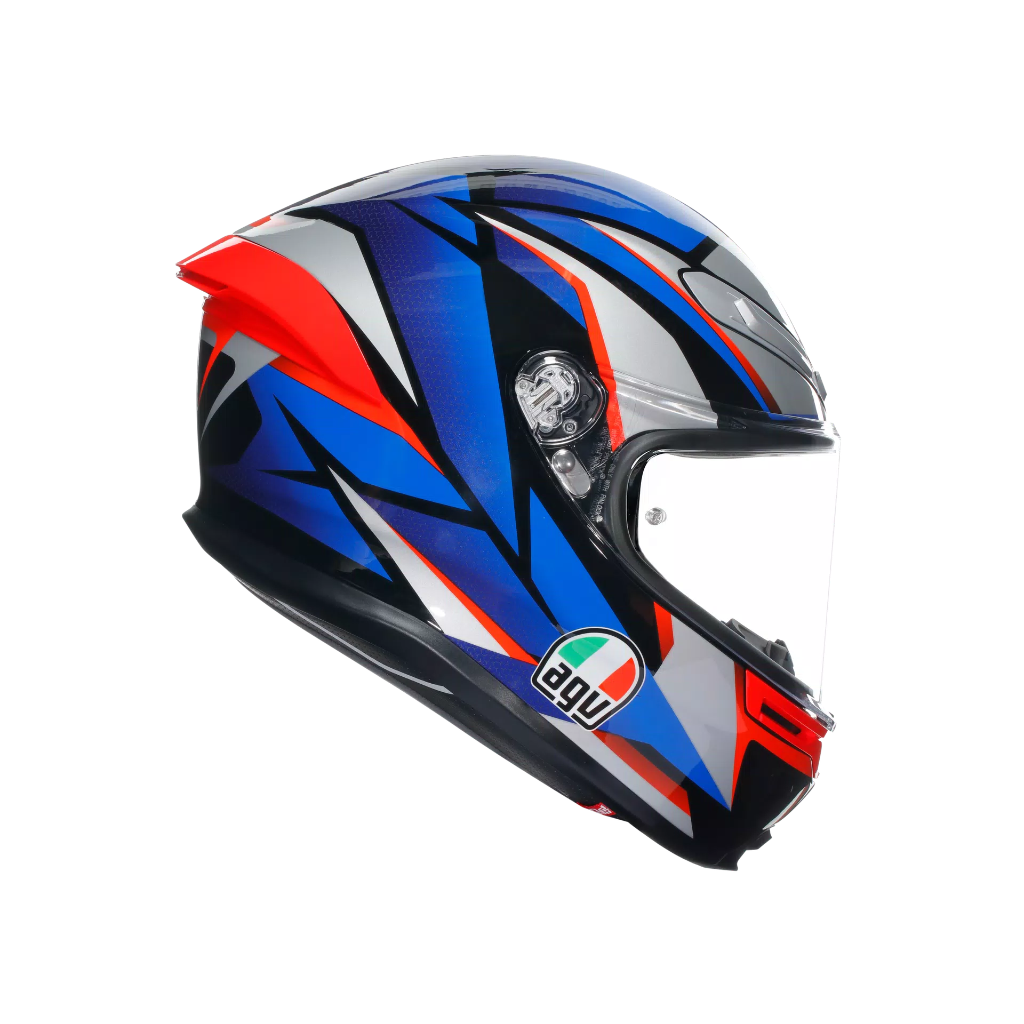 AGV K6 S Slashcut Black/Blue/Red