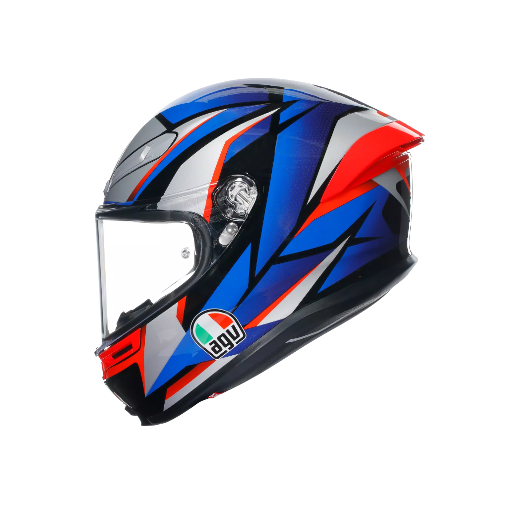 AGV K6 S Slashcut Black/Blue/Red