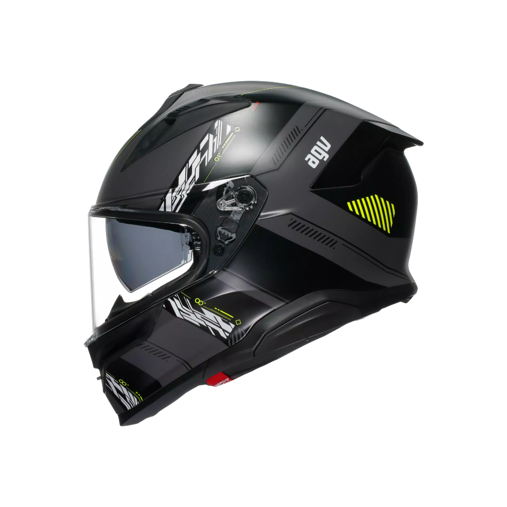 AGV K7 Kyber Matt Grey/Yellow Fluo