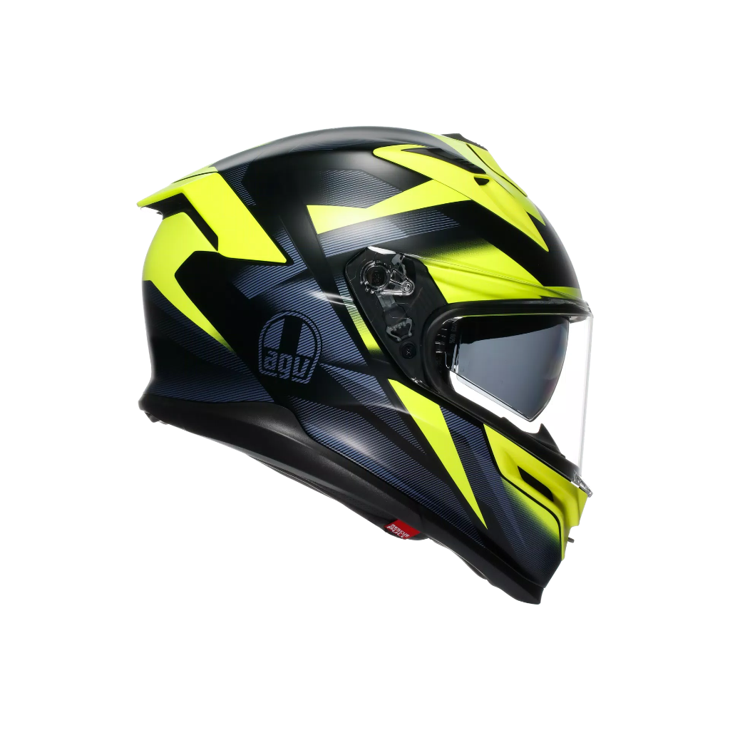 AGV K7 Glimpse Matt Black/Yellow Fluo