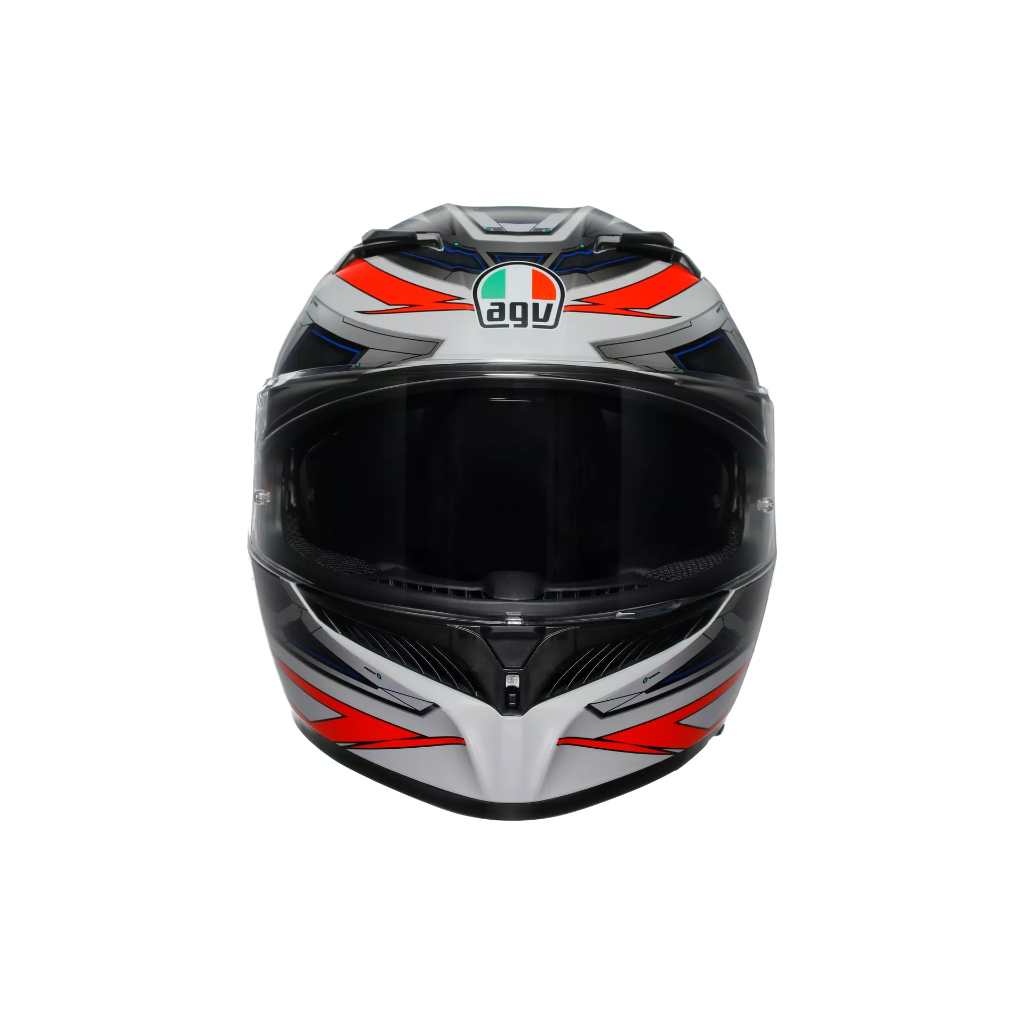 AGV K3 Space Matt White/Red Fluo