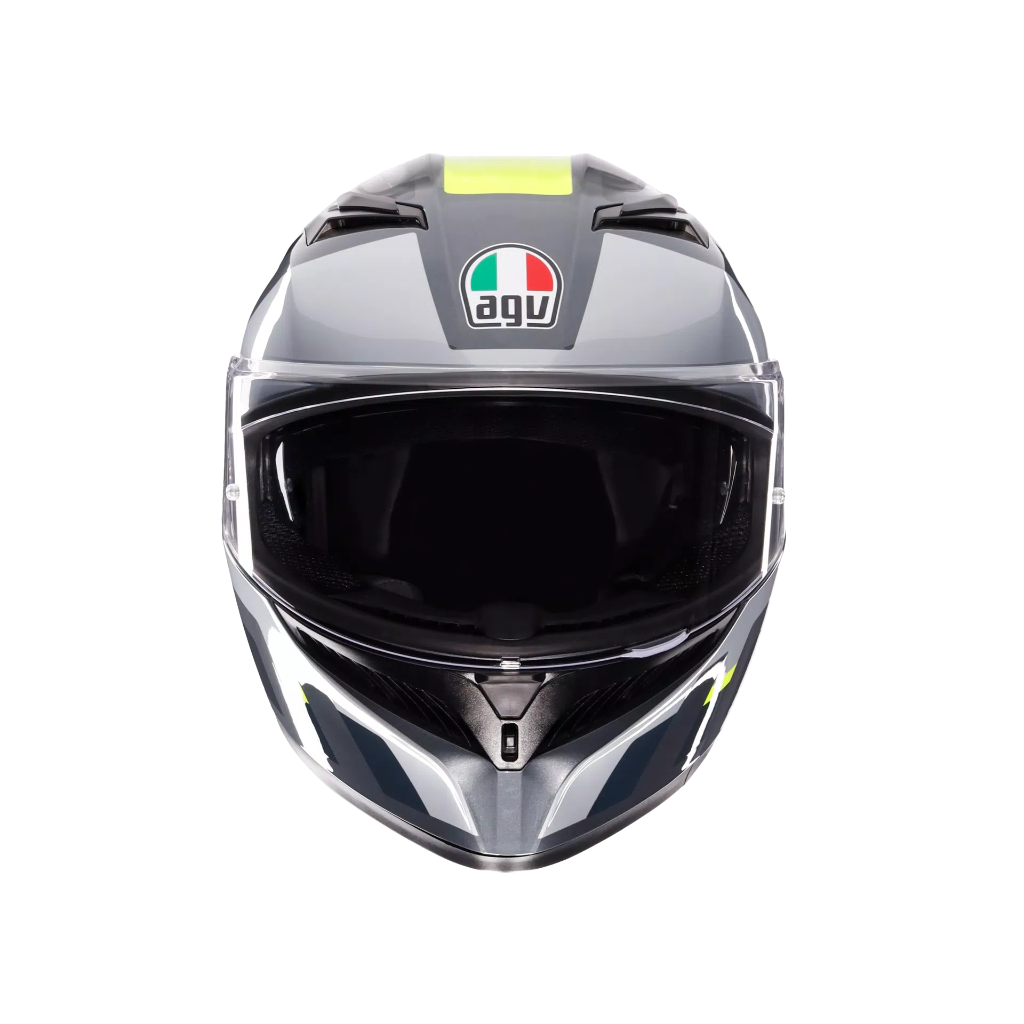 AGV K3 Shade Grey/Yellow Fluo