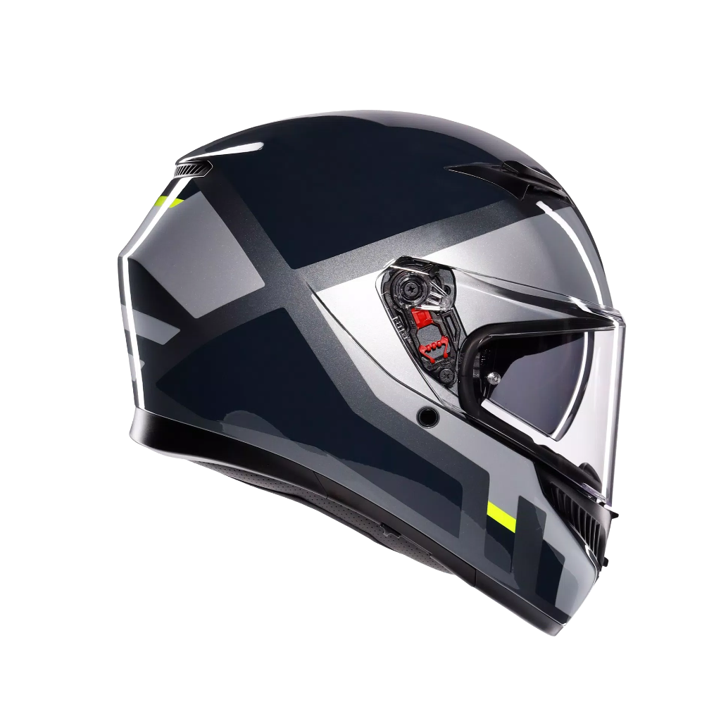 AGV K3 Shade Grey/Yellow Fluo