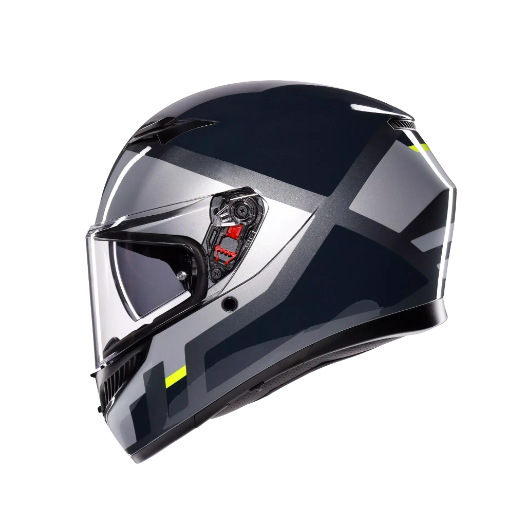 AGV K3 Shade Grey/Yellow Fluo
