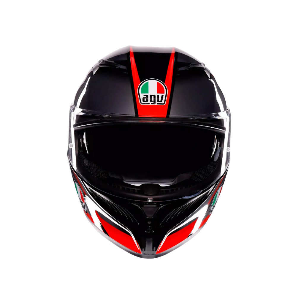 AGV K3 Striga Black/Grey/Red