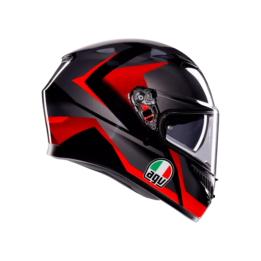 AGV K3 Striga Black/Grey/Red