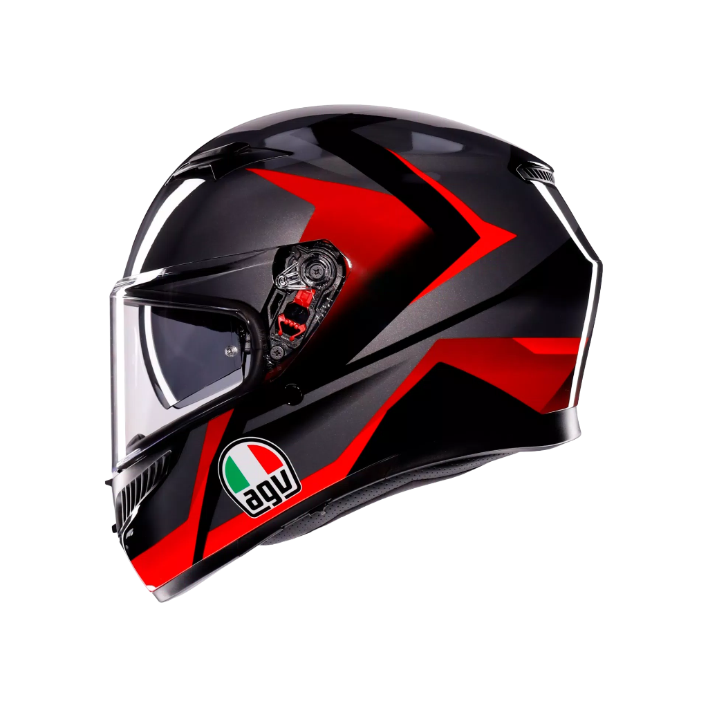 AGV K3 Striga Black/Grey/Red