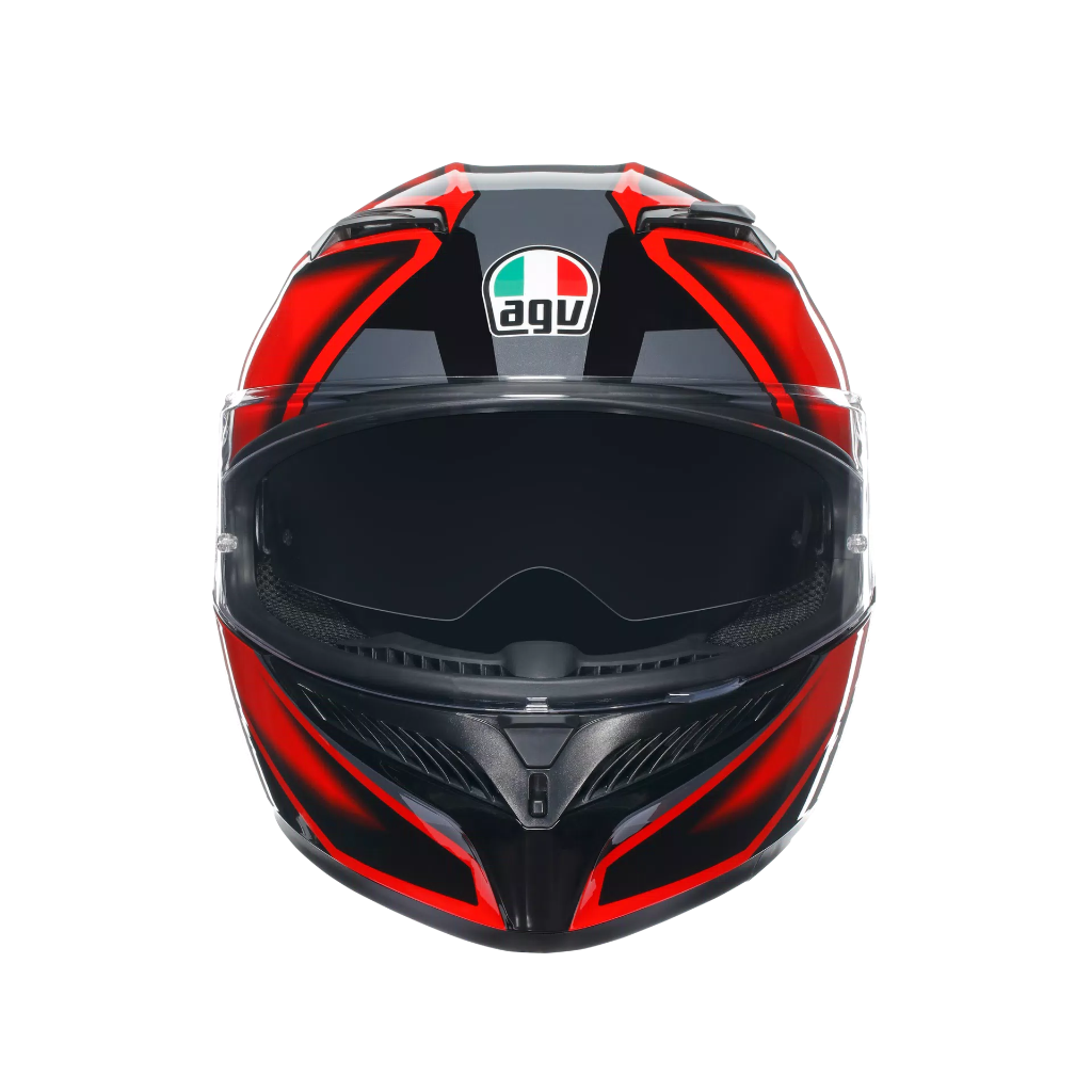 AGV K3 Compound Black/Red
