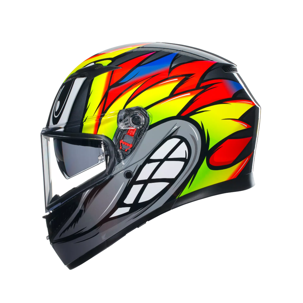 AGV K3 Birdy 2.0 Grey/Yellow/Red