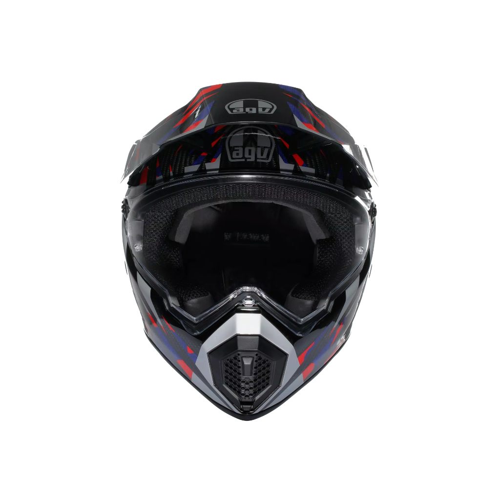 AGV AX9 Steppa Carbon/Red/Blue