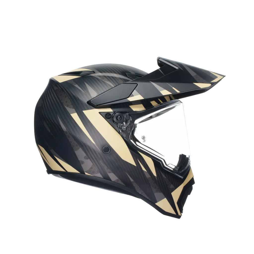 AGV AX9 Steppa Matt Carbon/Grey/Sand