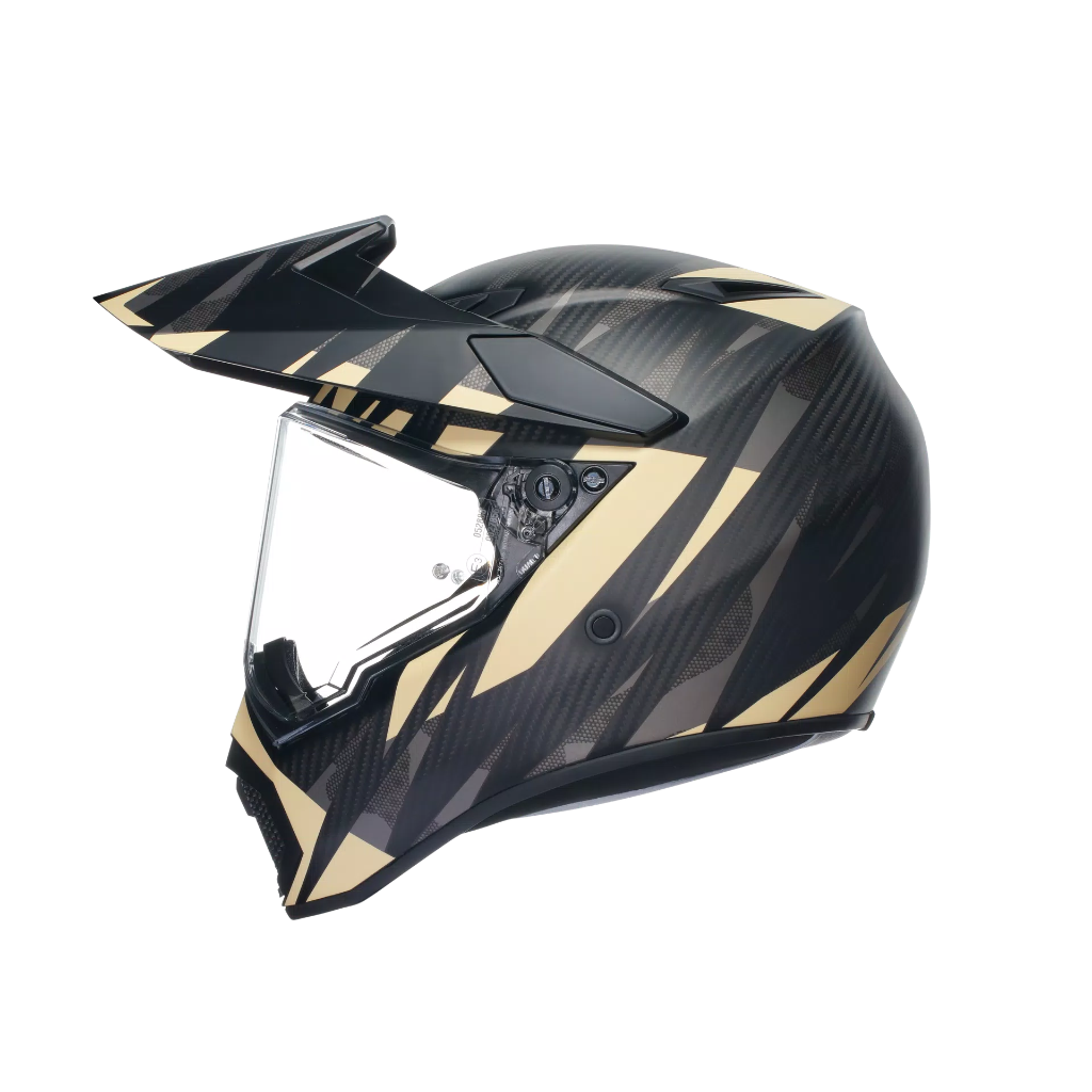 AGV AX9 Steppa Matt Carbon/Grey/Sand