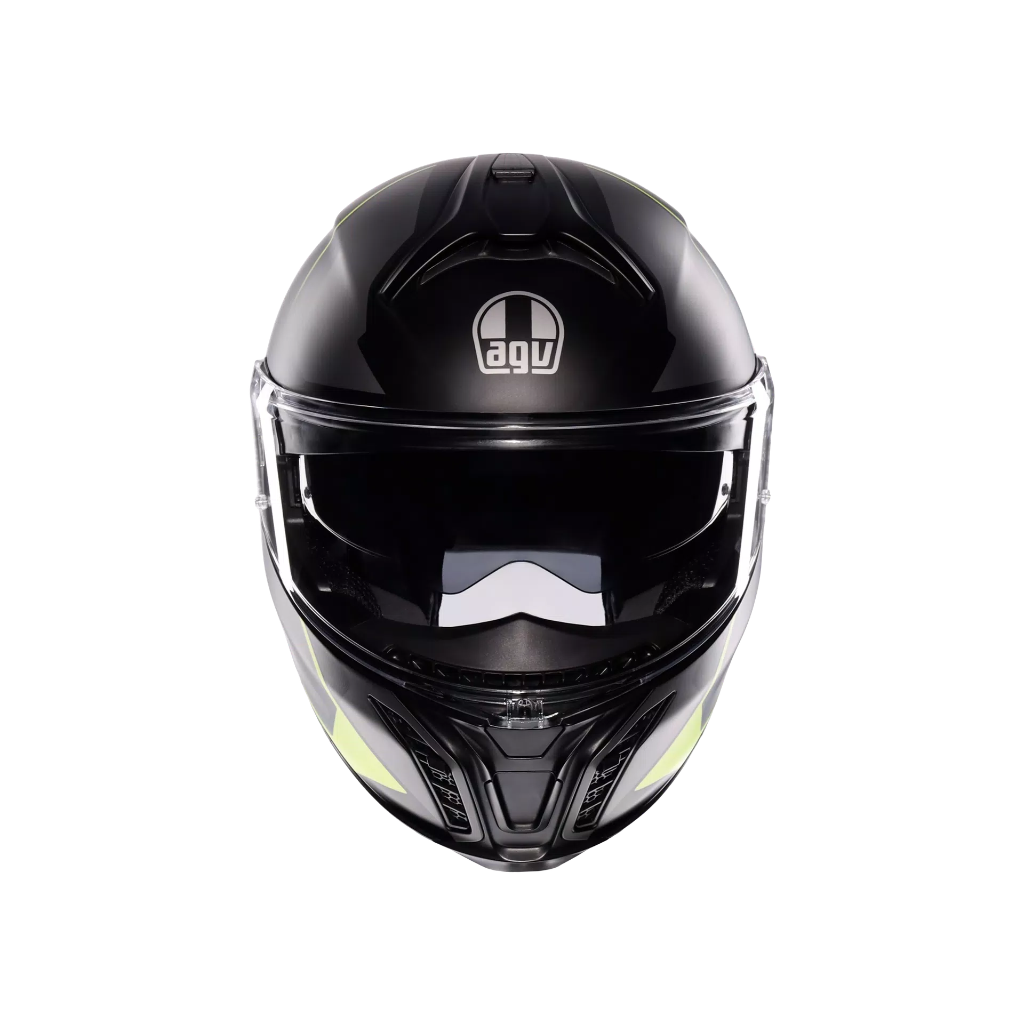 AGV TOURMODULAR MULTI Perception Matt Black/Yel Fluo