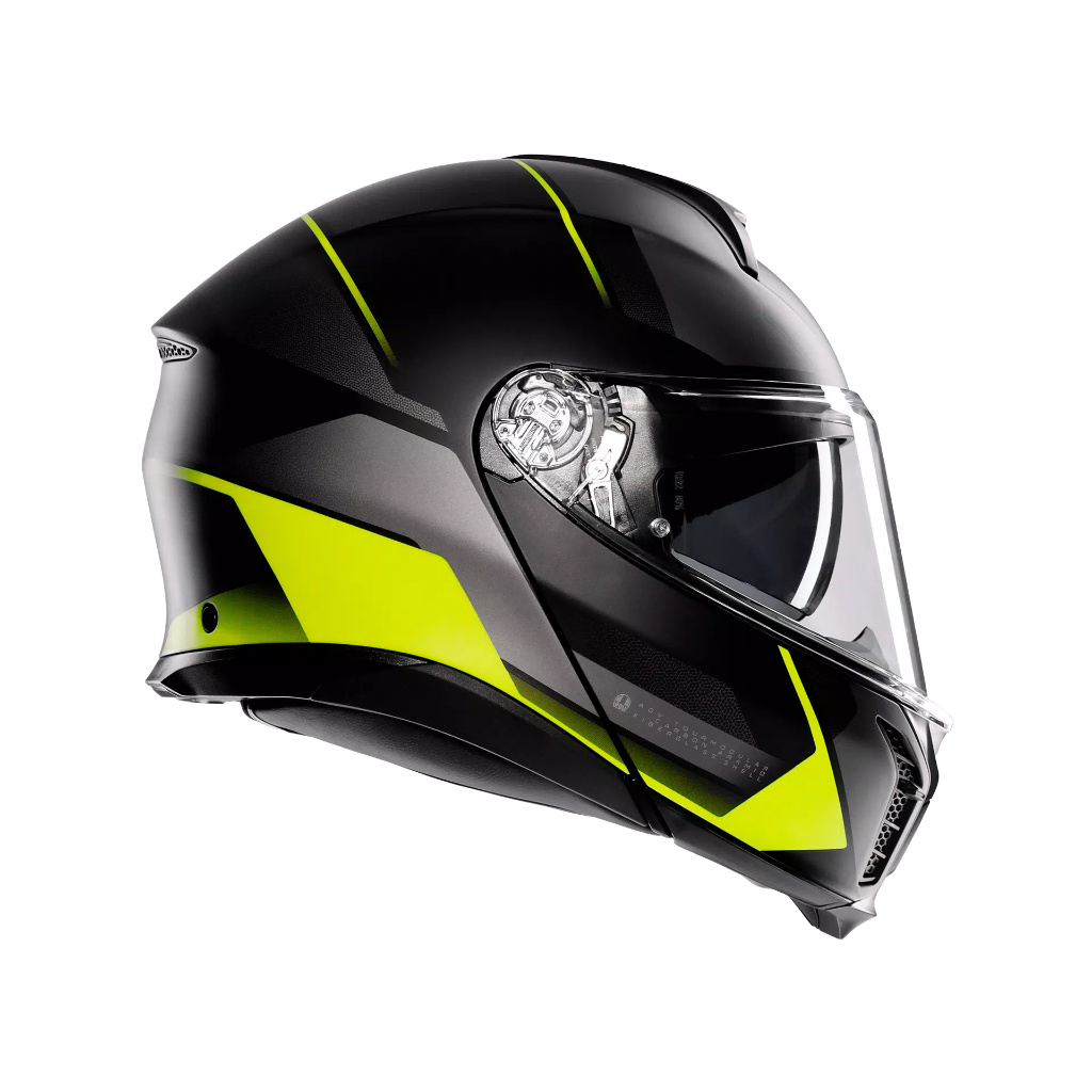 AGV TOURMODULAR MULTI Perception Matt Black/Yel Fluo