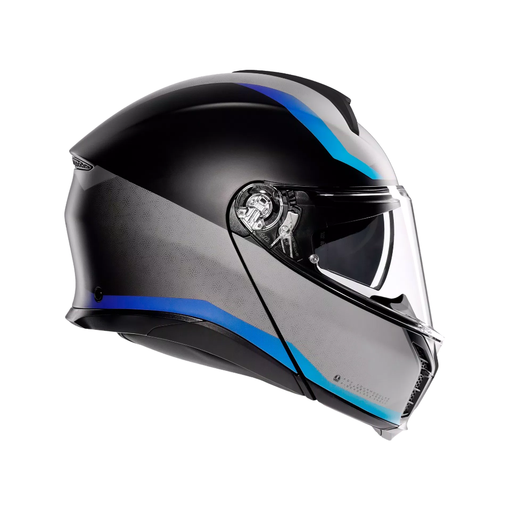 AGV TOURMODULAR MULTI Stray Matt Black/Grey/Blue