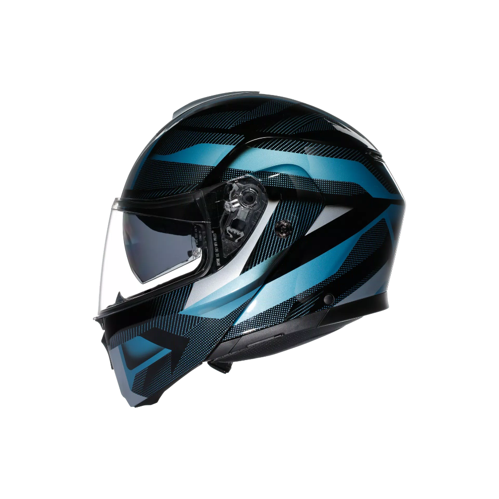 AGV STREETMODULAR Ledro Matt Black/Powder Blue