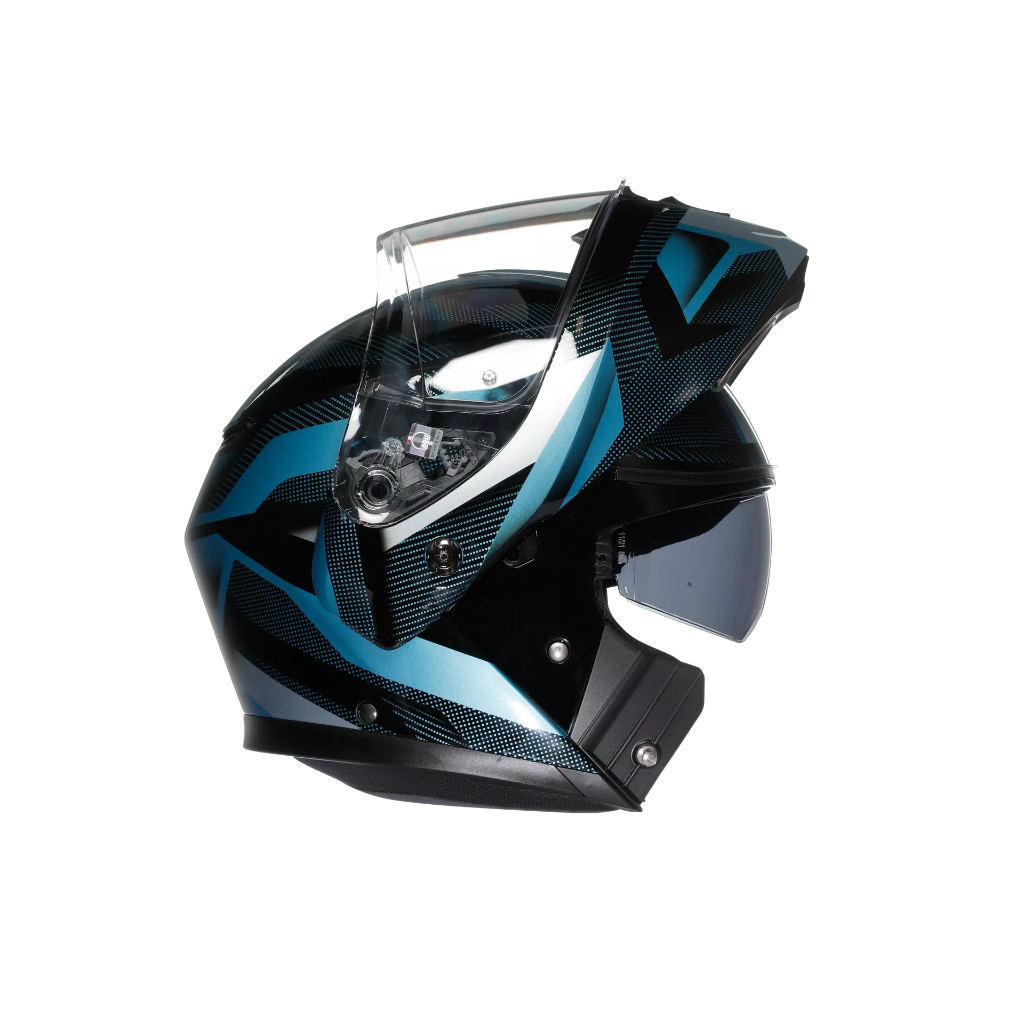 AGV STREETMODULAR Ledro Matt Black/Powder Blue