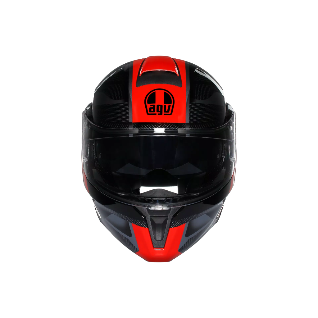 AGV STREETMODULAR Ledro Black/Red