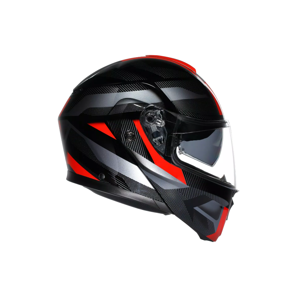 AGV STREETMODULAR Ledro Black/Red