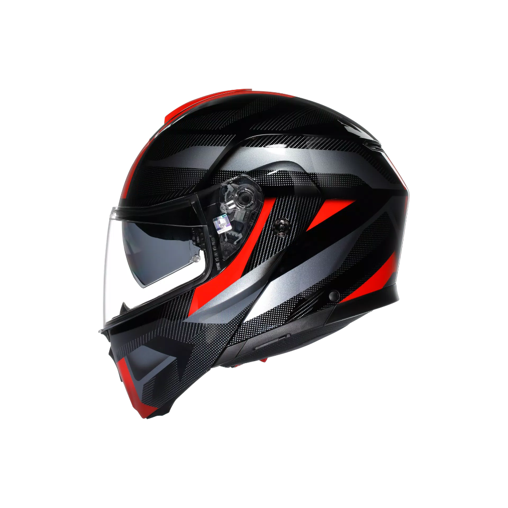 AGV STREETMODULAR Ledro Black/Red
