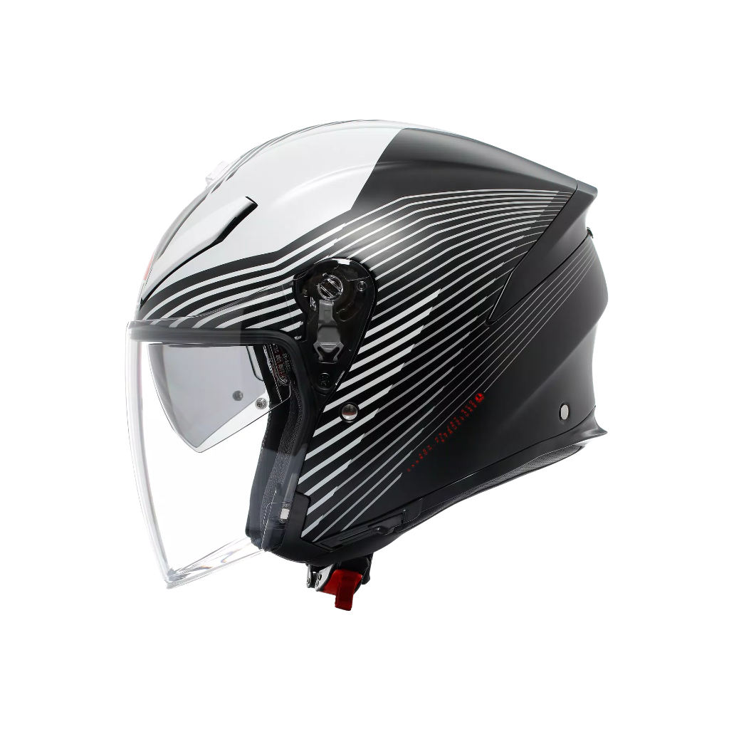 AGV K5 JET EVO Control Matt Black/White