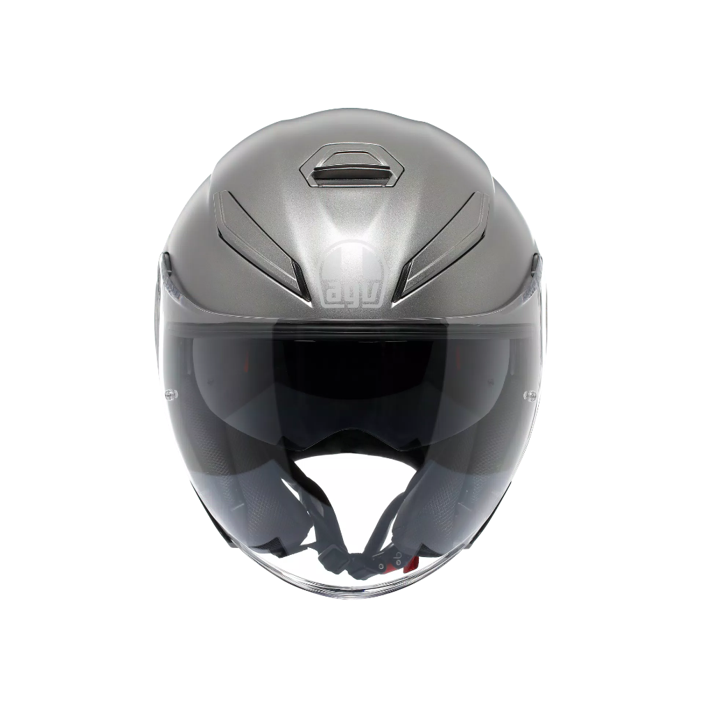 AGV K5 JET EVO Mono Matt Luna Grey