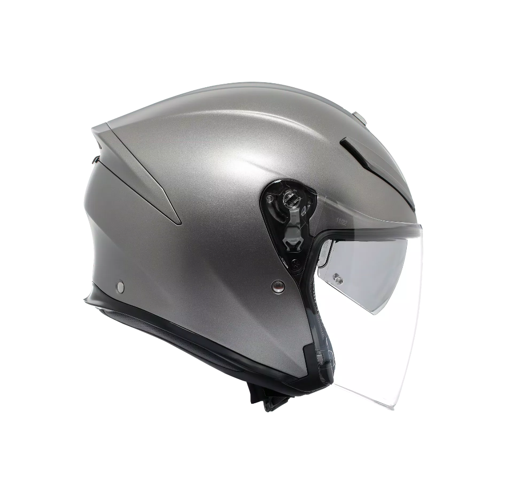 AGV K5 JET EVO Mono Matt Luna Grey