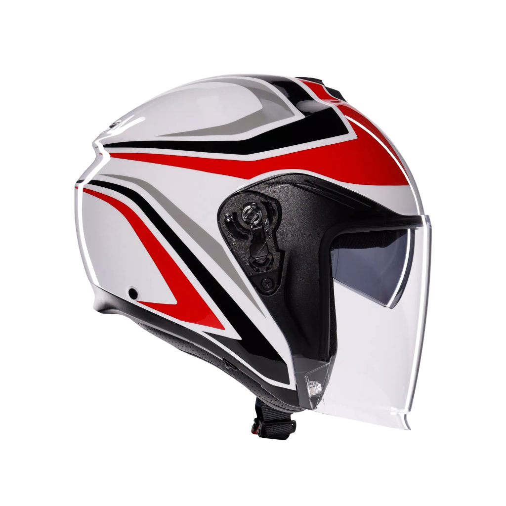 AGV IRIDES Tolosa Black/Grey/Red