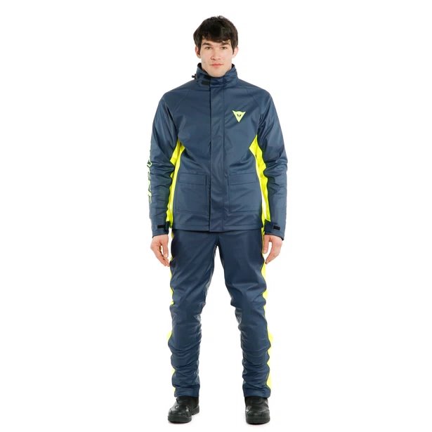 Dainese STORM 2 UNISEX JACKET black-iris/fluo-yellow