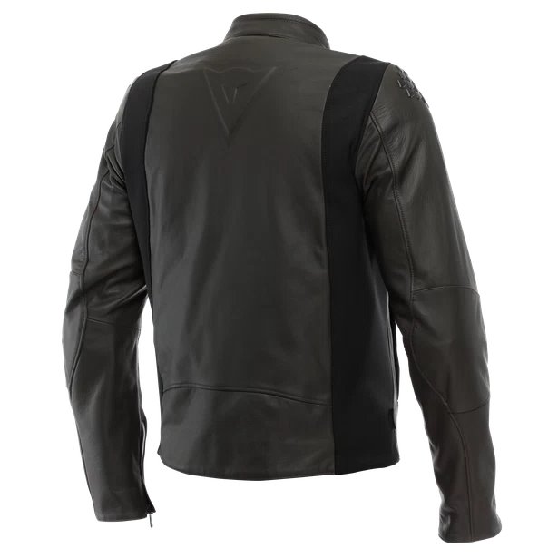 Dainese ISTRICE QDF LEATHER JACKET dark-brown
